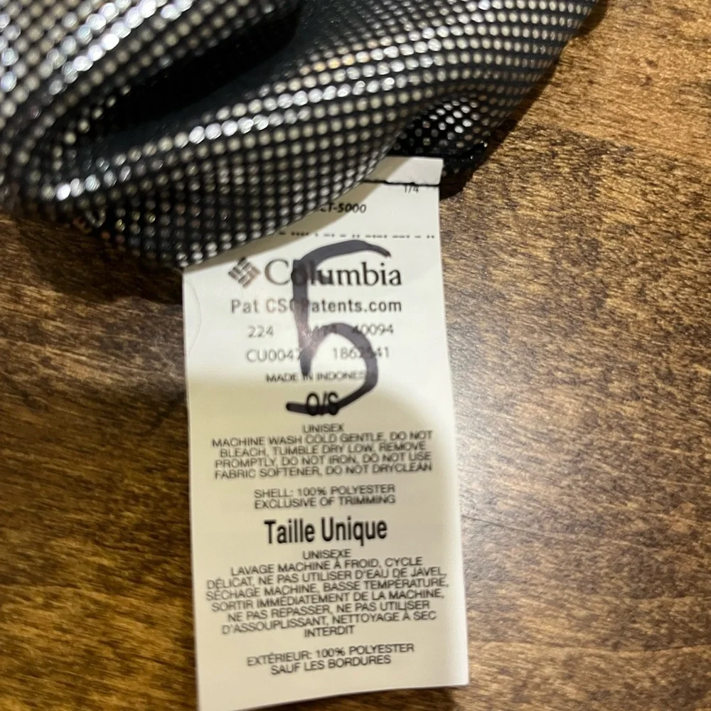 Columbia Black fleece neck gator
